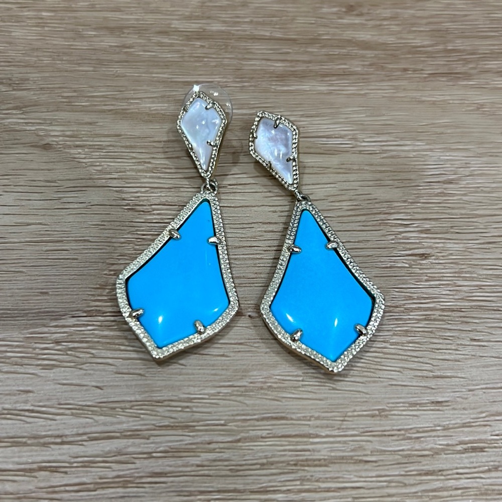 Kendra Scott turquoise earrings